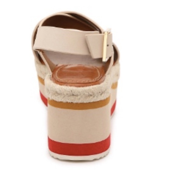 NEW ENZO ANGIOLINI WEDGE ESPADRILLE SANDAL SNAKE - Picture 2 of 8